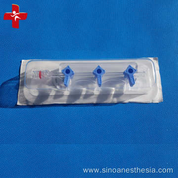 3 valve medical manifold angiography kit manifold